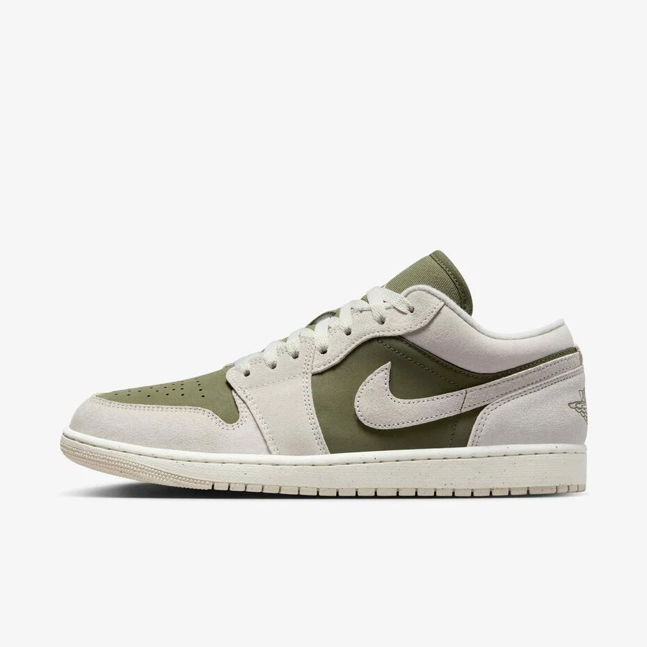 کتونی جردن وان ساق کوتاه   Jordan 1 Low SE Medium Olive   HV4089-201-